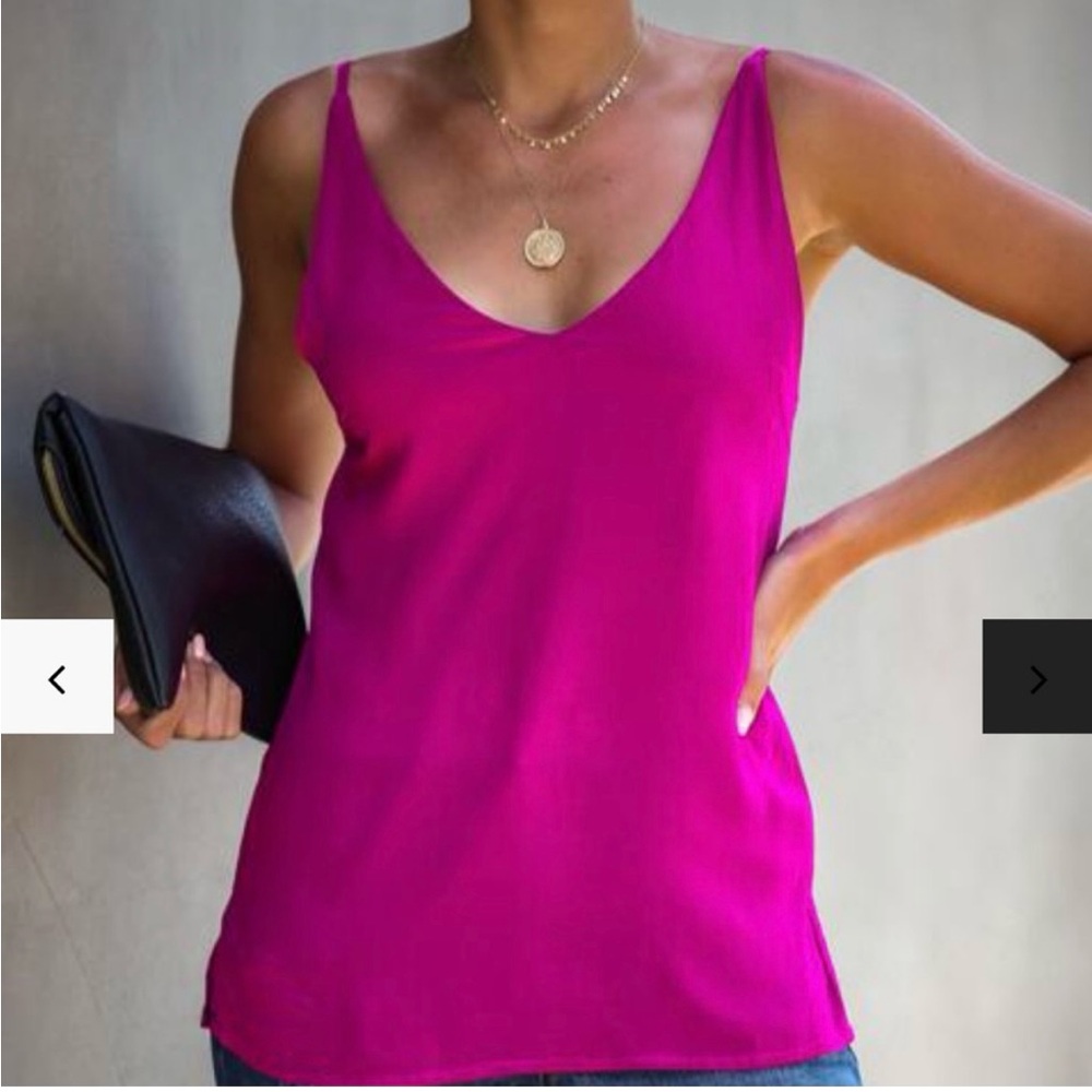 VICI dolls Fuschia Decadence Adjustable Tank SMALL